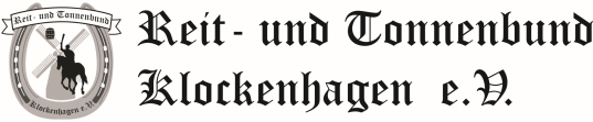 Tonnenabschlagen Tonnenbund Klockenhagen Reit- und Tonnenbund